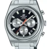 Chronographe homme Casio acier