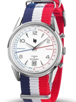 Coffret - Montre LIP Courage et Devouement en hommage aux Professionnels Secouristes 670011