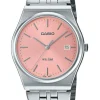 Montre Acier Casio cadran rose