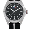 Montre acier Homme Le Coq Sportif bracelet tissu
