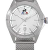 Montre acier Homme Le Coq Sportif maille milanaise