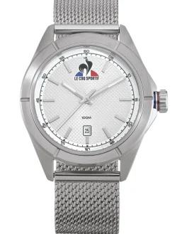 Montre acier Homme Le Coq Sportif maille milanaise