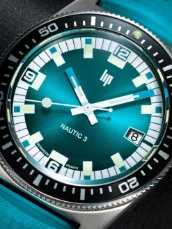 Montre automatique homme LIP Nautic 3 Océan 671858