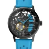 Montre automatique Pierre Lannier Paddock bleue clair 145G866