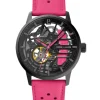 Montre automatique Pierre Lannier Paddock rose 145G895