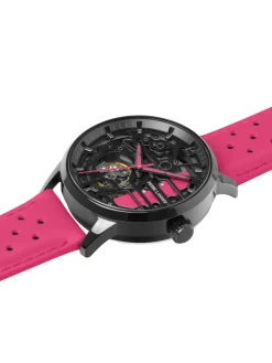 Montre automatique Pierre Lannier Paddock rose 145G895