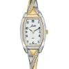 Montre bicolore femme Joalia rectangulaire 634010