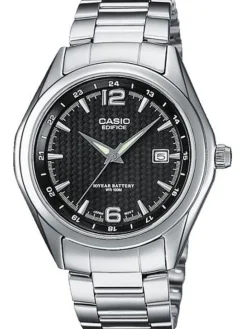 Montre Casio Edifice acier cadran noir EF-121D-1AVEG