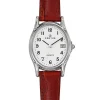 Montre Certus femme bracelet cuir rouge
