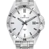 Montre Certus homme acier gris argent