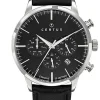 Montre Certus homme bracelet cuir noir 611138