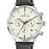 Montre Certus homme bracelet cuir noir