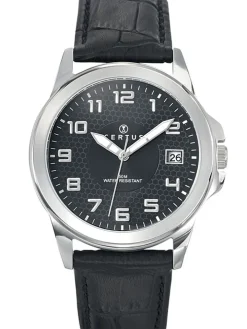 Montre Certus homme look total noir 610728