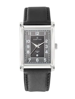 Montre Certus rectangulaire style vintage