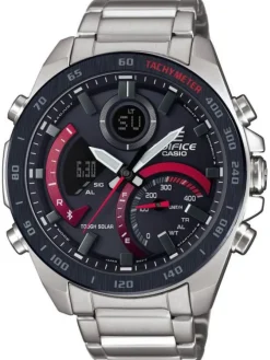 Montre connectée solaire Bluetooth® Casio Edifice acier ECB-900DB-1AER