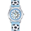 Montre enfant Certus bleue clair foot