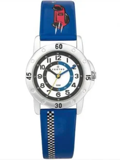 Montre enfant Certus bleue voiture