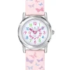 Montre enfant Certus papillon rose