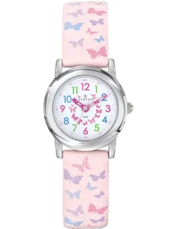 Montre enfant Certus papillon rose
