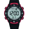 Montre enfant Ruckfield digitale noire et rouge 685095