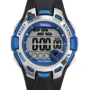 Montre enfant Tekday bleue et noire