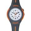 Montre enfant Tekday grise et orange