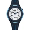 Montre enfant Tekday nuances de bleu 654673
