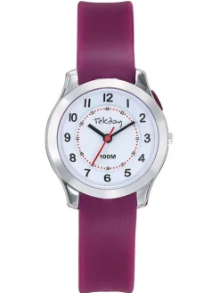 Montre enfant Tekday violette 654823