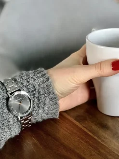 Montre femme Acier tendance Argentée Pierre Lannier 011L631