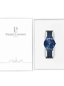 Montre femme bleue Pierre Lannier 010P968