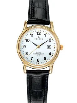 Montre Femme Certus cuir noir