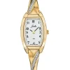 Montre femme Certus Joalia dorée jaune avec pierres