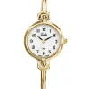 Montre femme dorée Certus Joalia bracelet fin