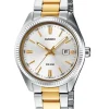 Montre femme Edifice tout acier bicolore