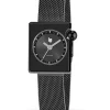 Montre femme LIP Mach 2000 Mini Square noire