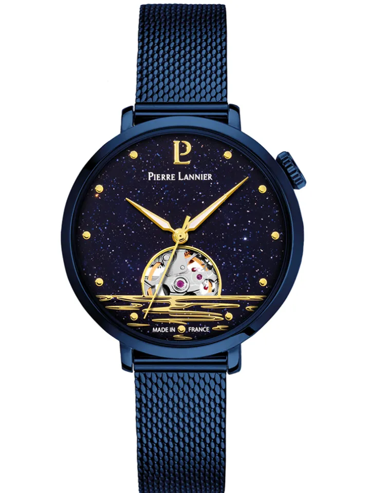 Montre femme Pierre Lannier bleue