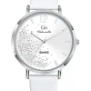 Montre Festive Go Mademoiselle 699354 Bracelet Cuir blanc