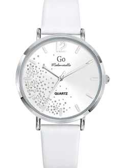 Montre Festive Go Mademoiselle 699354 Bracelet Cuir blanc