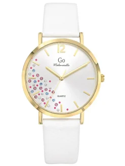 Montre Go Mademoiselle 699448 Bracelet Cuir blanc