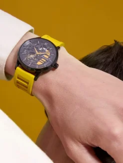 Montre homme automatique Paddock Pierre Lannier jaune