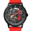 Montre homme automatique Paddock Pierre Lannier rouge