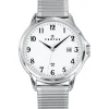 Montre homme Certus extensible fond blanc