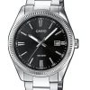 Montre homme Edifice acier cadran noir