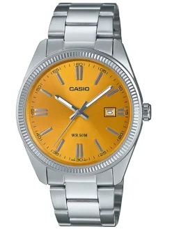 Montre homme Edifice acier cadran jaune