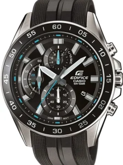 Montre homme Edifice acier et bracelet résine noir