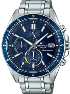 Montre homme Edifice chrono solaire et verre saphir