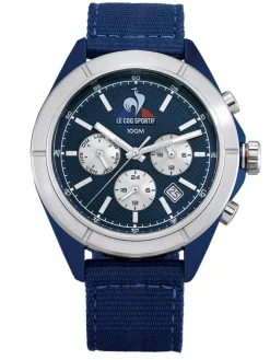 Montre Homme Le Coq Sportif bracelet tissu