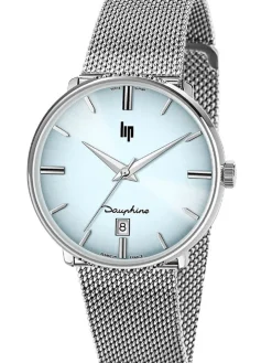 Montre homme LIP DAUPHINE cadran bleu clair