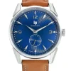 Montre homme LIP HIMALAYA acier fond bleu 671543
