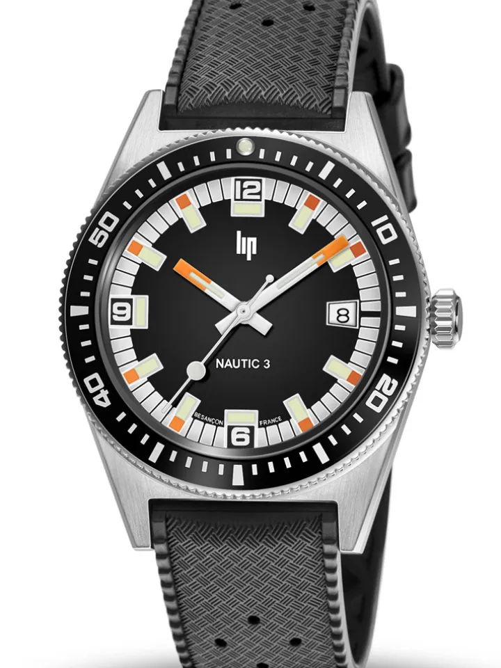 Montre homme LIP Nautic 3 automatique 671850